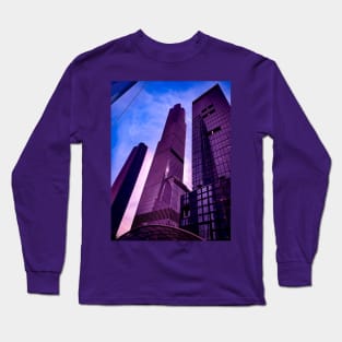 Hudson Yards Skyscrapers NYC Manhattan Long Sleeve T-Shirt